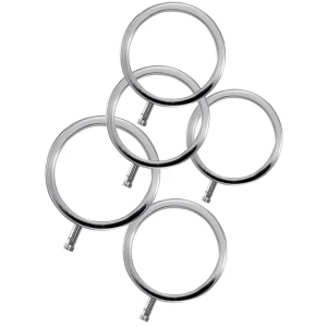 ELECTRASTIM - ELECTRARINGS METALL-PENISRINGE 5ER-PACK